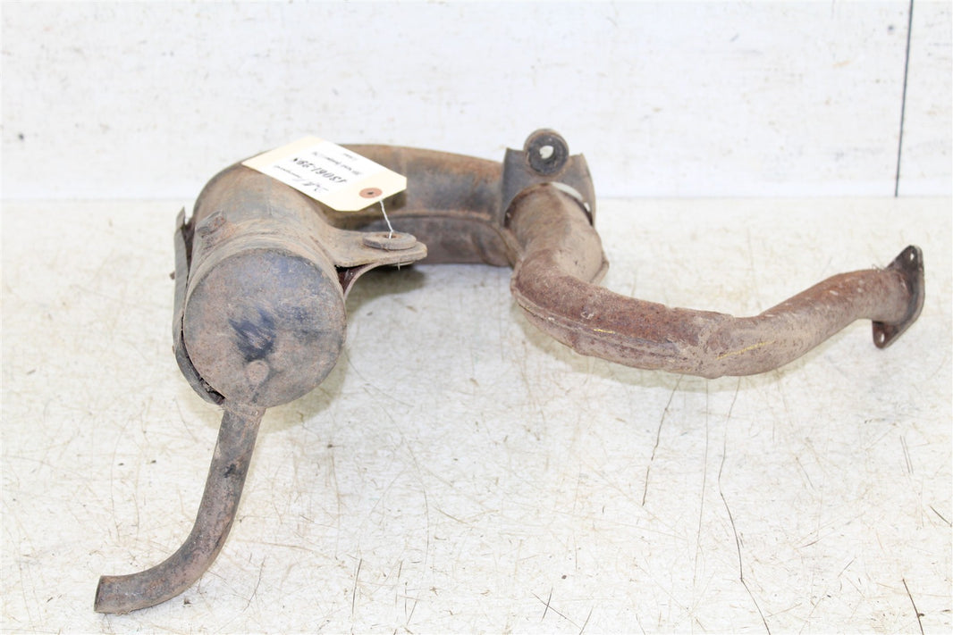1998 Suzuki Quadsport LT 80 Exhaust Head Pipe Silencer Muffler 43061