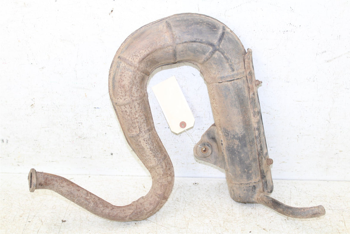1998 Suzuki Quadsport LT 80 Exhaust Head Pipe Silencer Muffler 43061