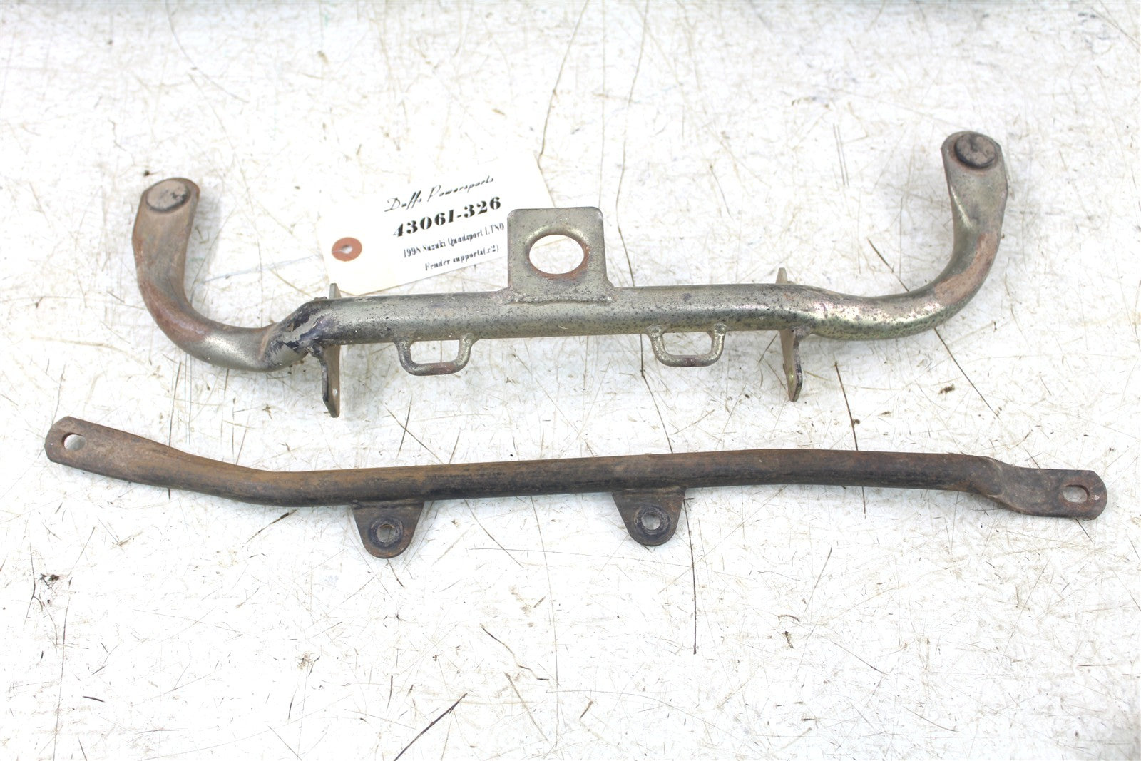 1998 Suzuki Quadsport LT 80 Fender Support Mounts Brackets 43061