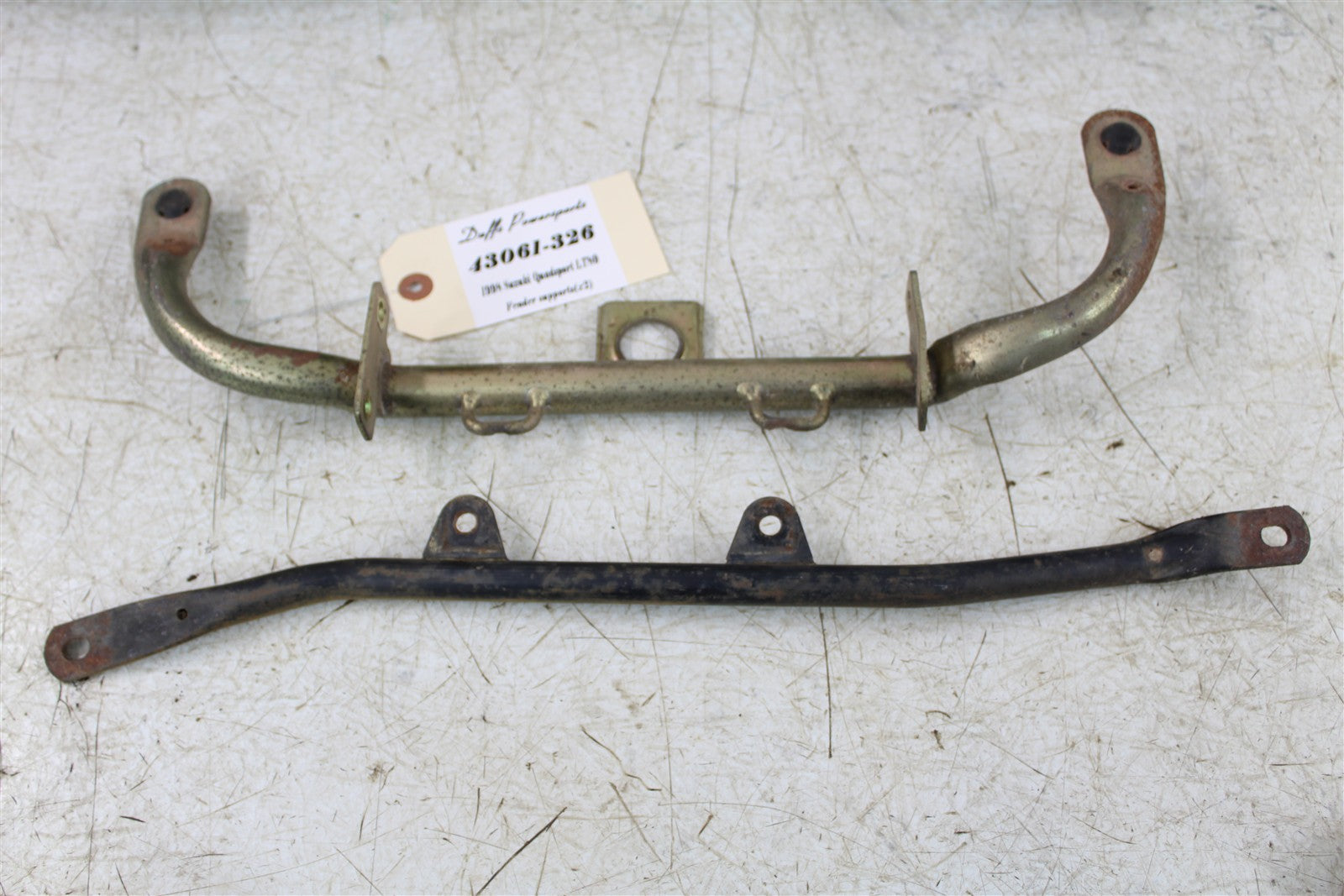 1998 Suzuki Quadsport LT 80 Fender Support Mounts Brackets 43061