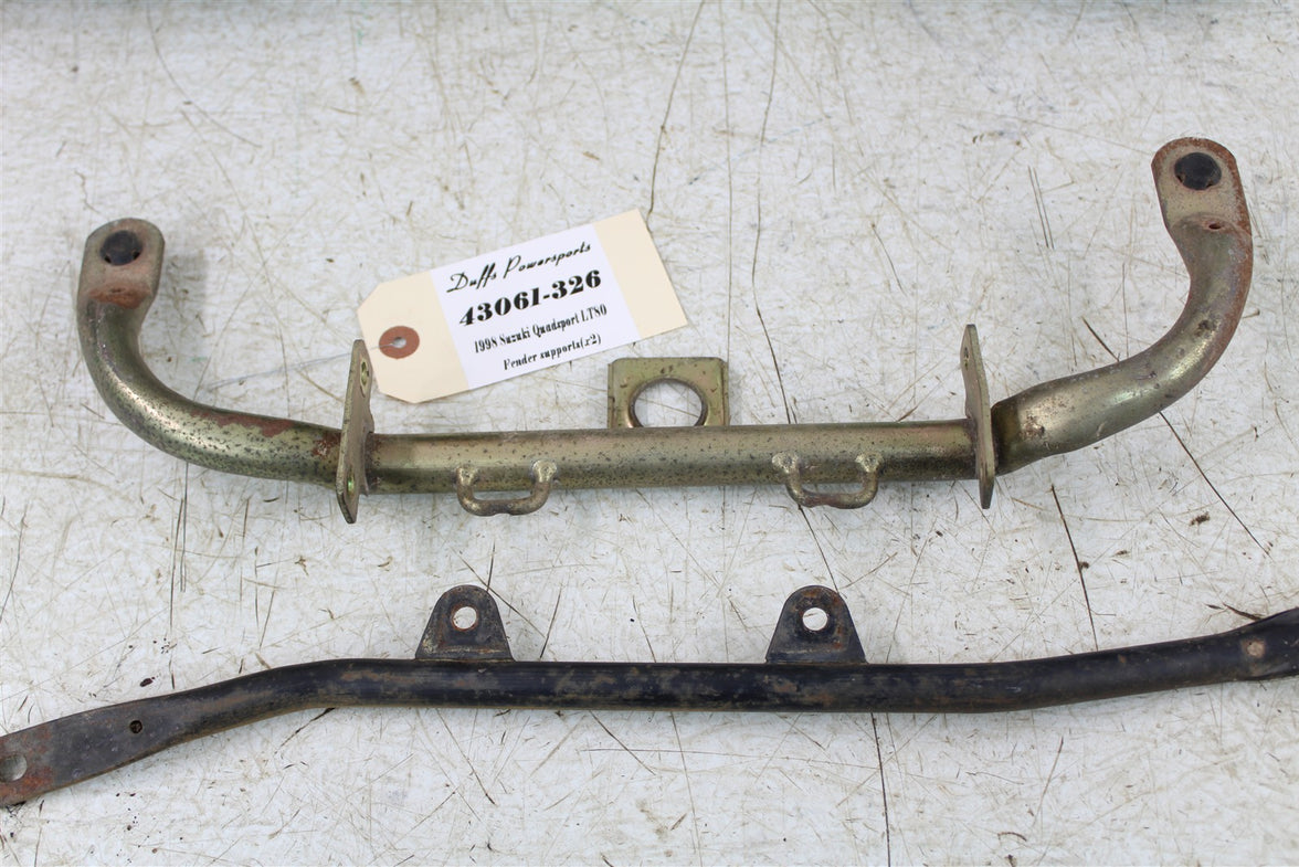 1998 Suzuki Quadsport LT 80 Fender Support Mounts Brackets 43061