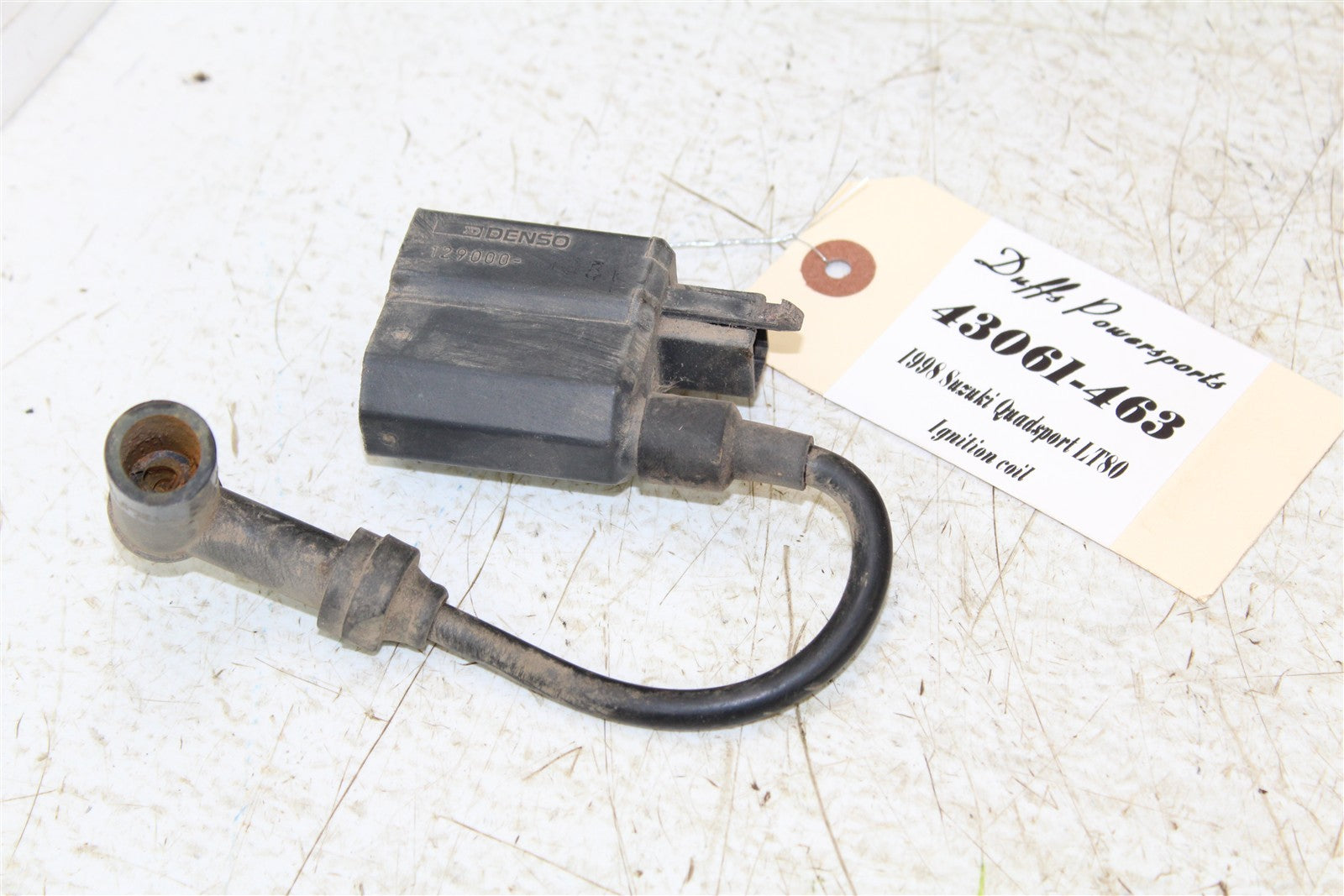 1998 Suzuki Quadsport LT 80 Ignition Coil Wire Spark Plug Boot 43061