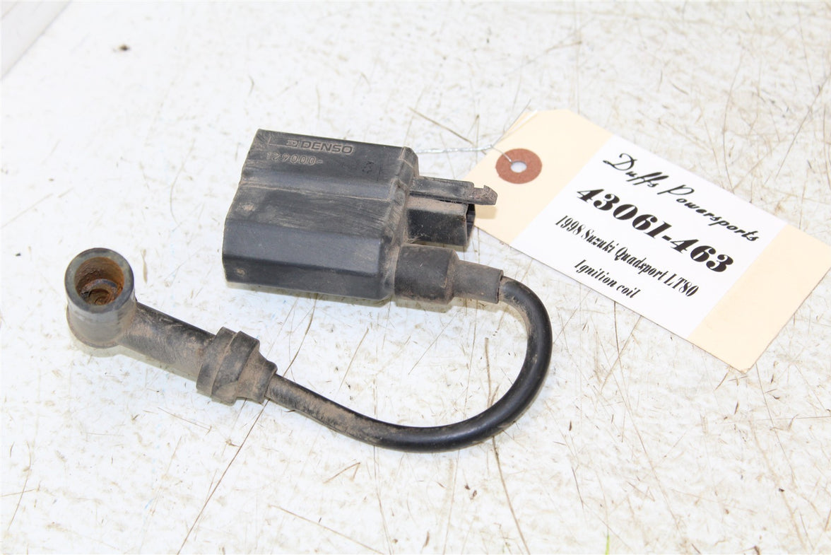 1998 Suzuki Quadsport LT 80 Ignition Coil Wire Spark Plug Boot 43061
