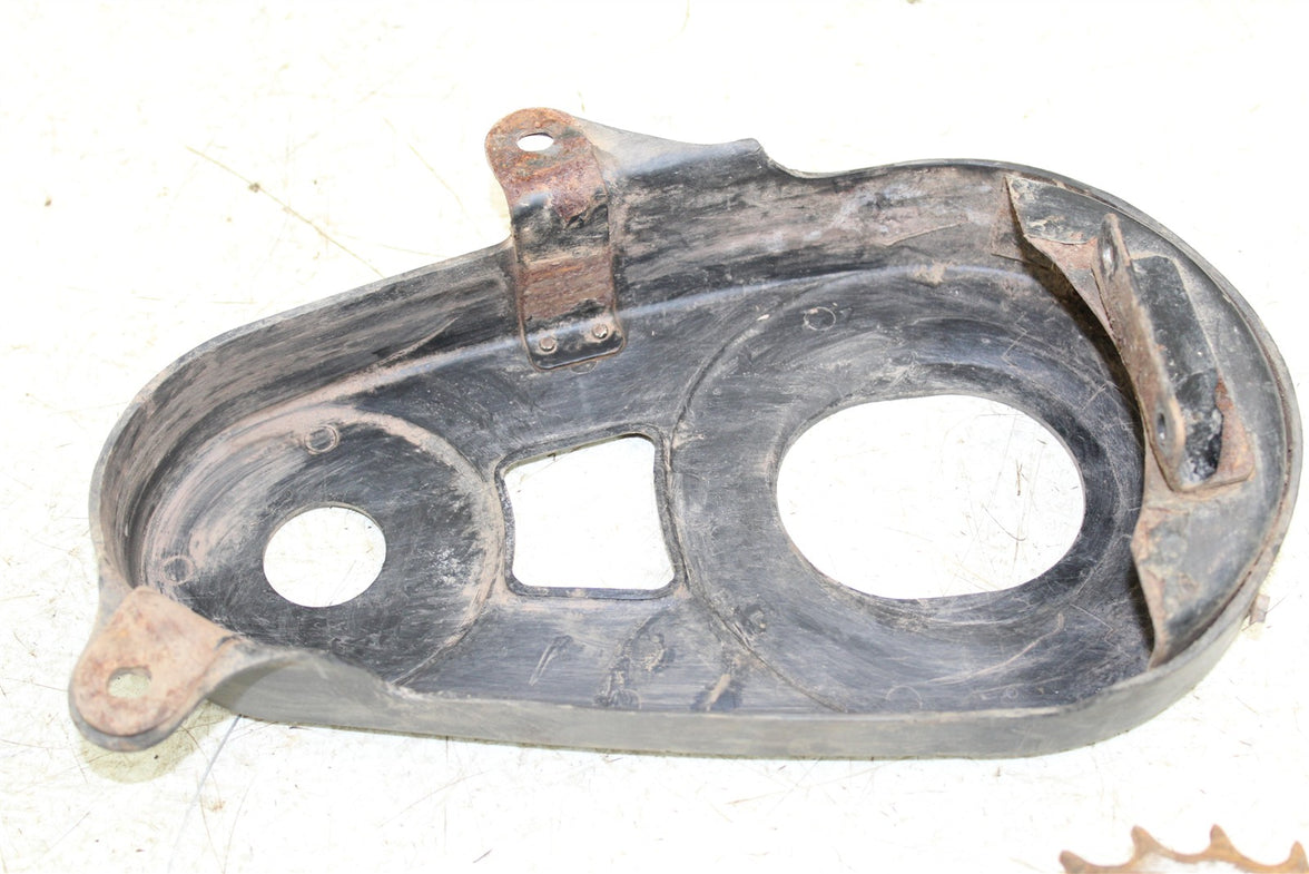 1998 Suzuki Quadsport LT 80 Rear Sprocket Mount Hub w/ Chain Guard 43061