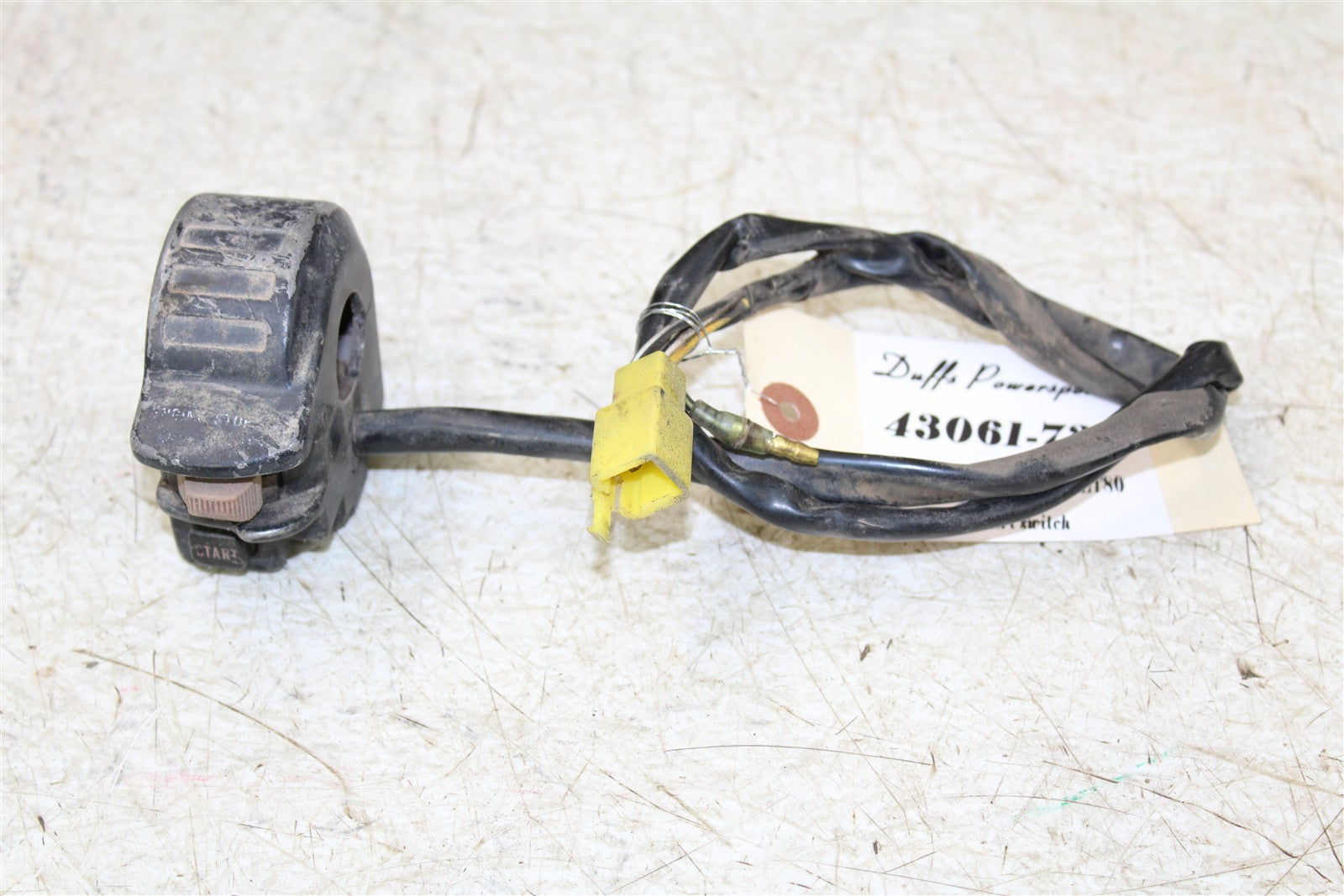 1998 Suzuki Quadsport LT 80 Start Button Kill Switch On Off 43061