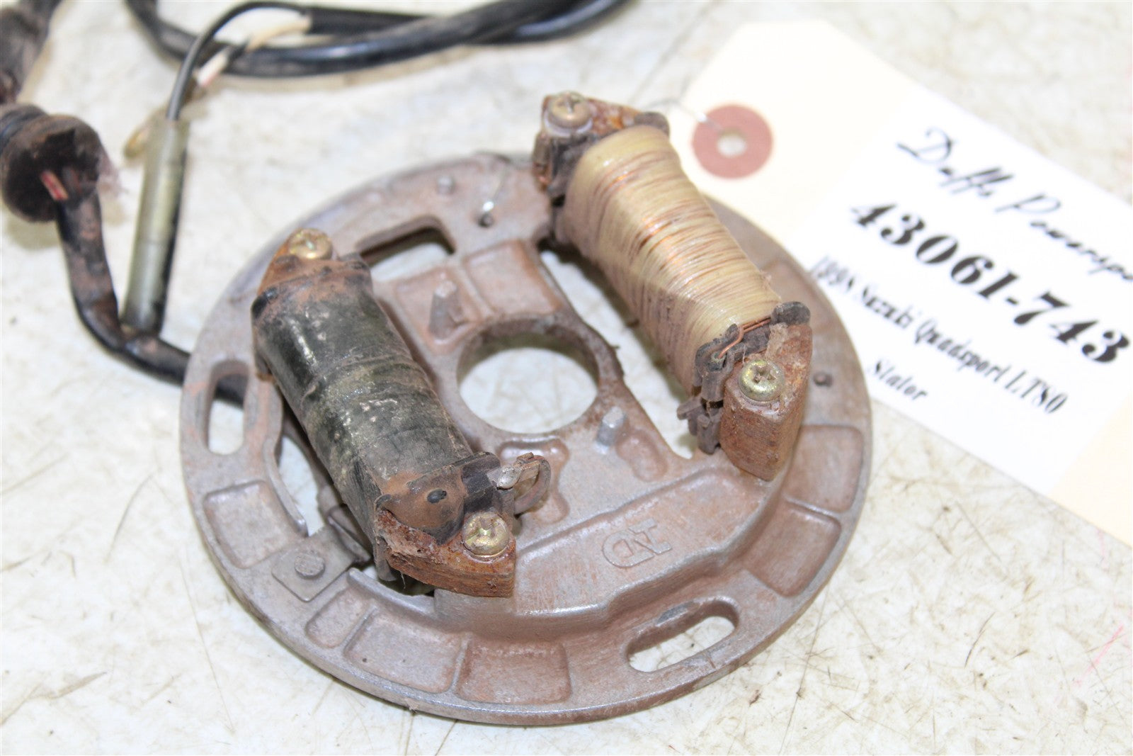 1998 Suzuki Quadsport LT 80 Stator Magneto Generator Coil 43061