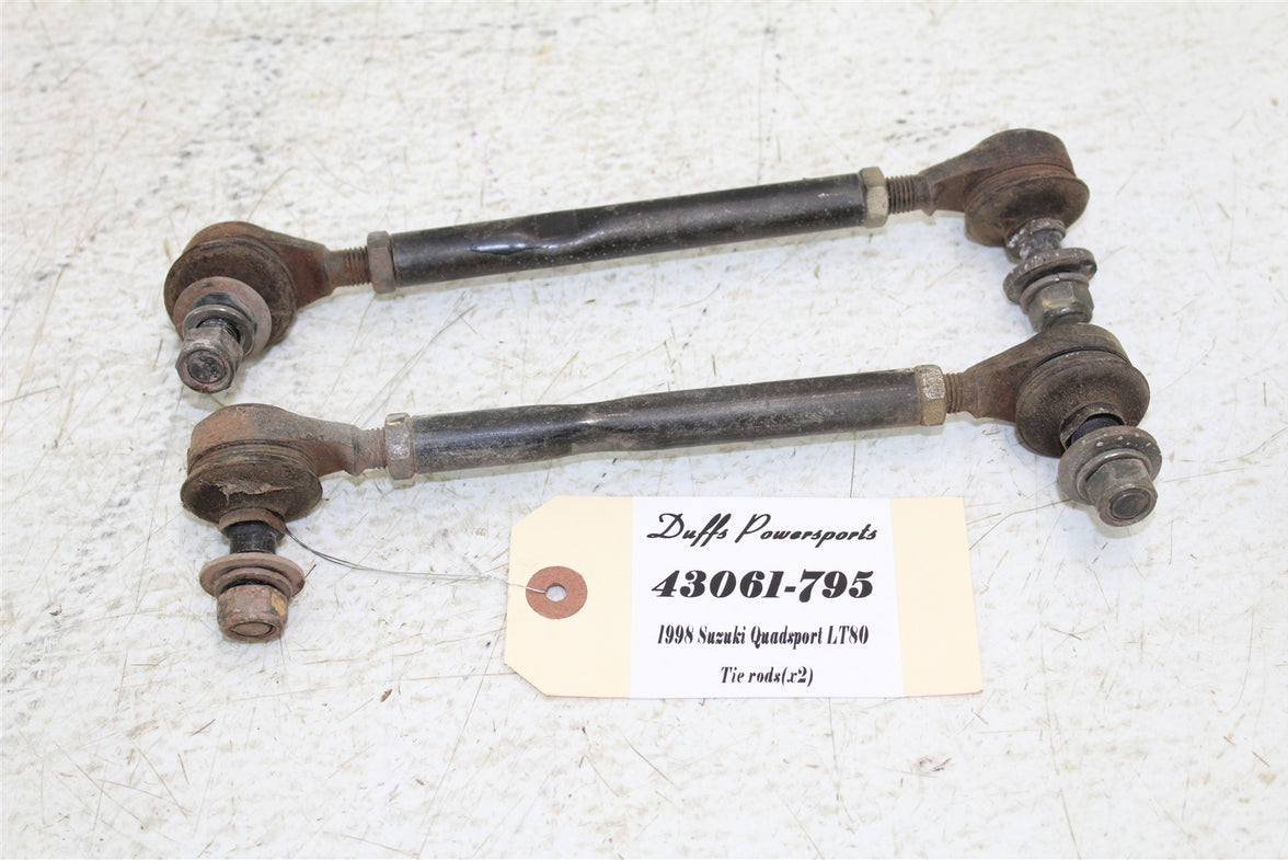 1998 Suzuki Quadsport LT 80 Tie Rods Ends Left Right 43061