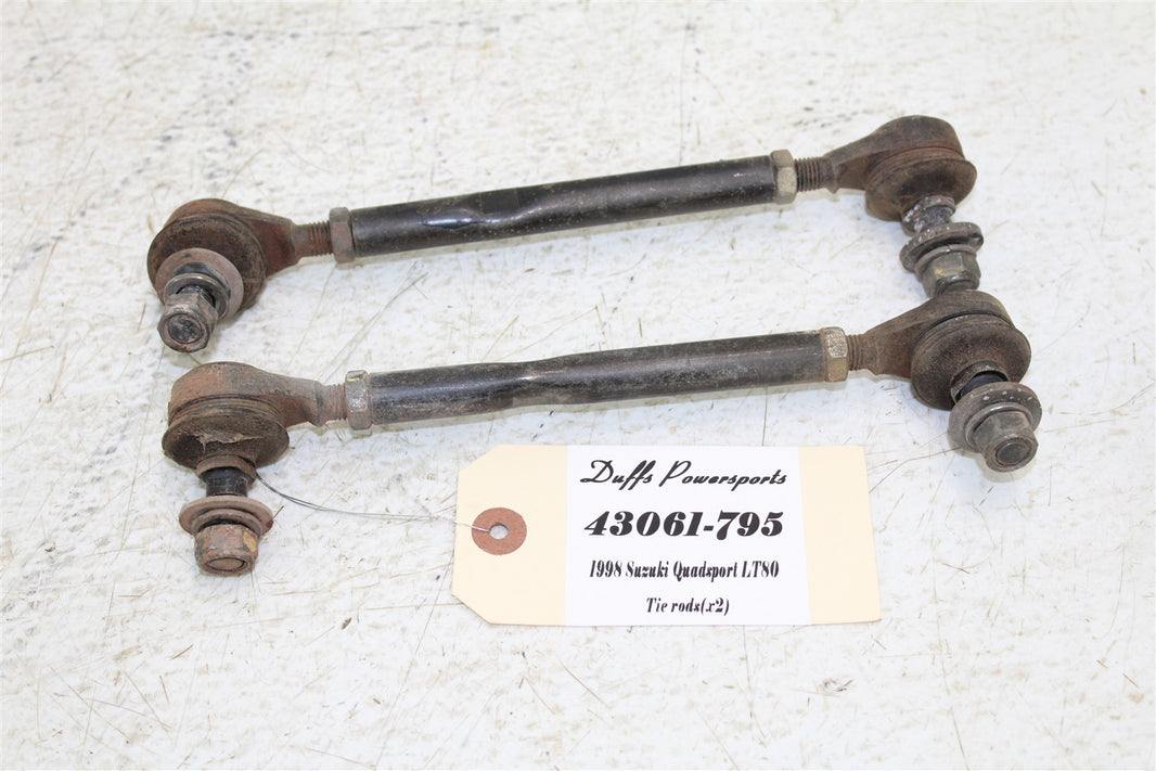 1998 Suzuki Quadsport LT 80 Tie Rods Ends Left Right 43061