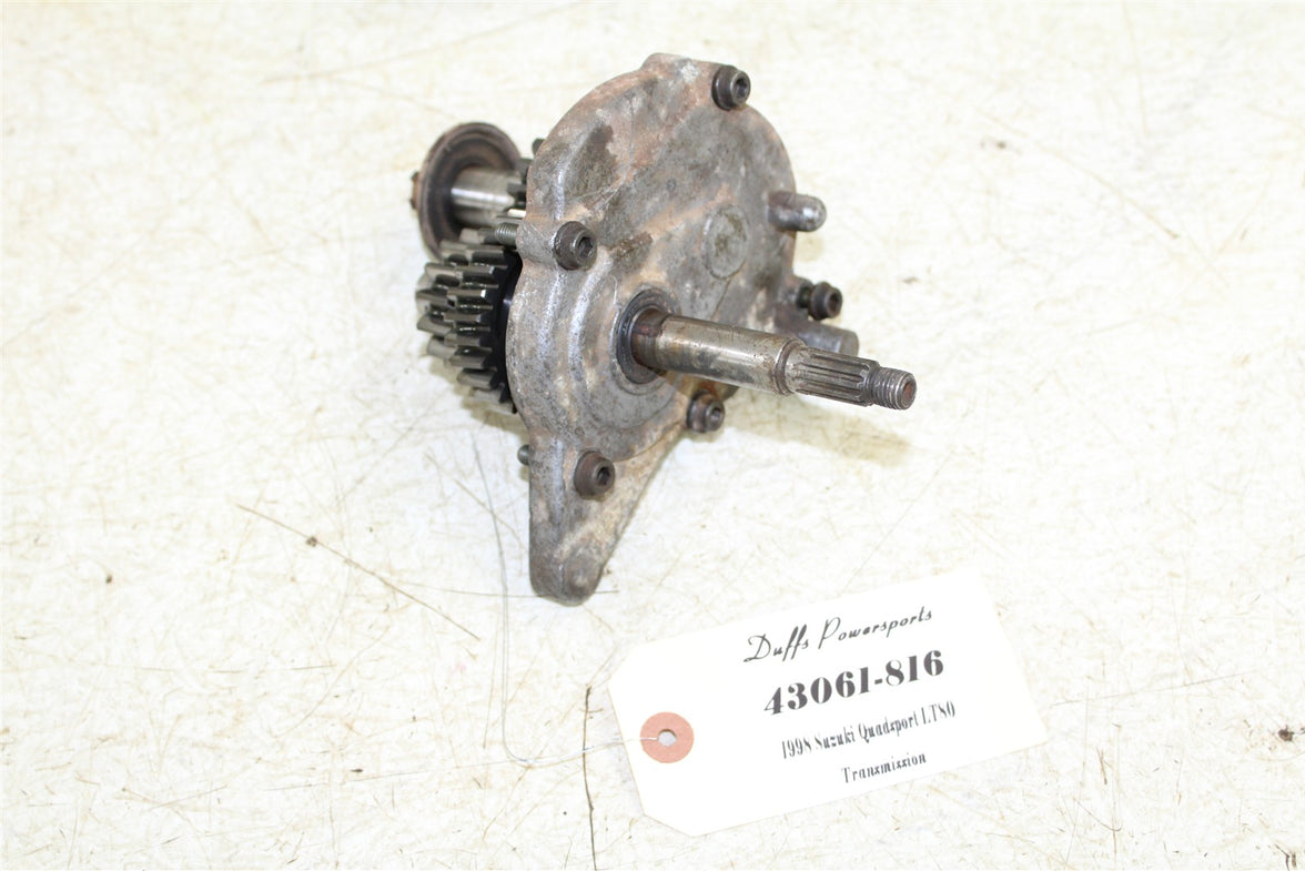1998 Suzuki Quadsport LT 80 Transmission Gears w/ Cover 43061