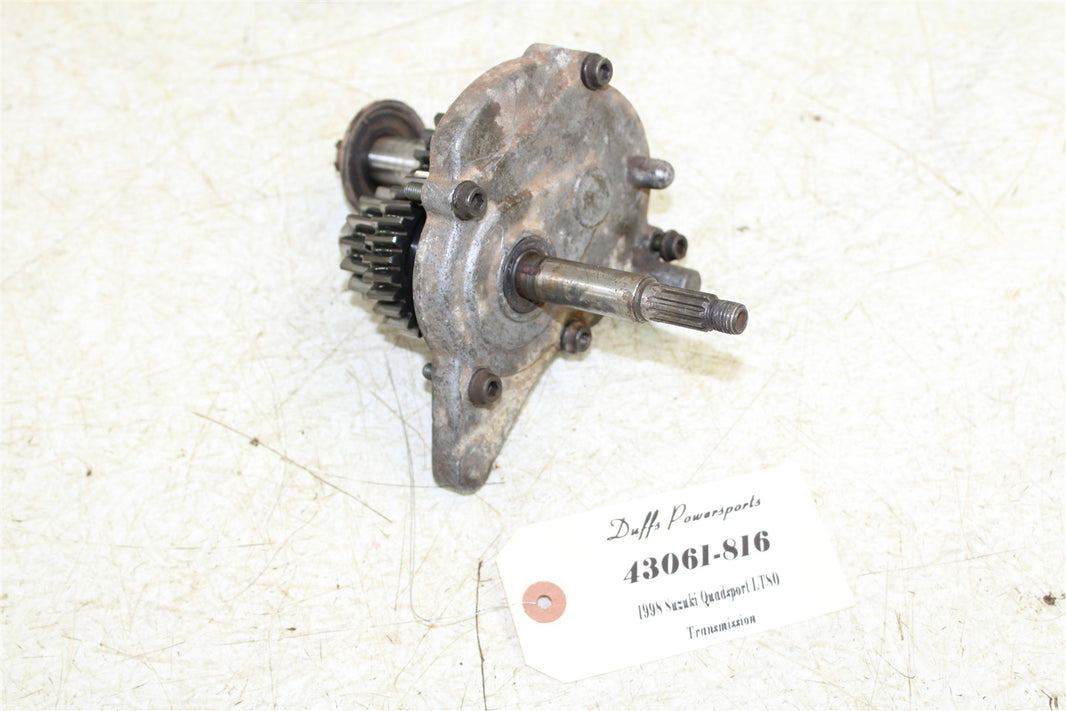 1998 Suzuki Quadsport LT 80 Transmission Gears w/ Cover 43061