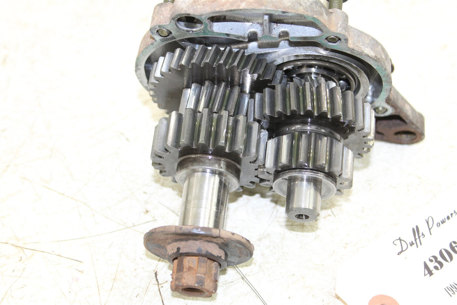 1998 Suzuki Quadsport LT 80 Transmission Gears w/ Cover 43061