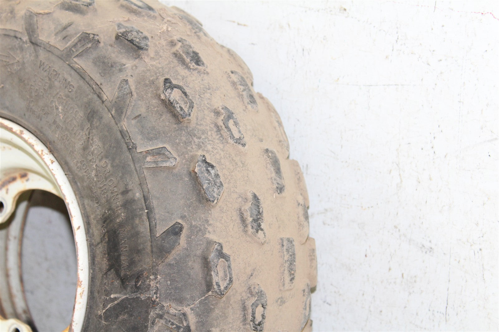 1998 Suzuki Quadsport LT 80 Front Wheel Set Rims 43061