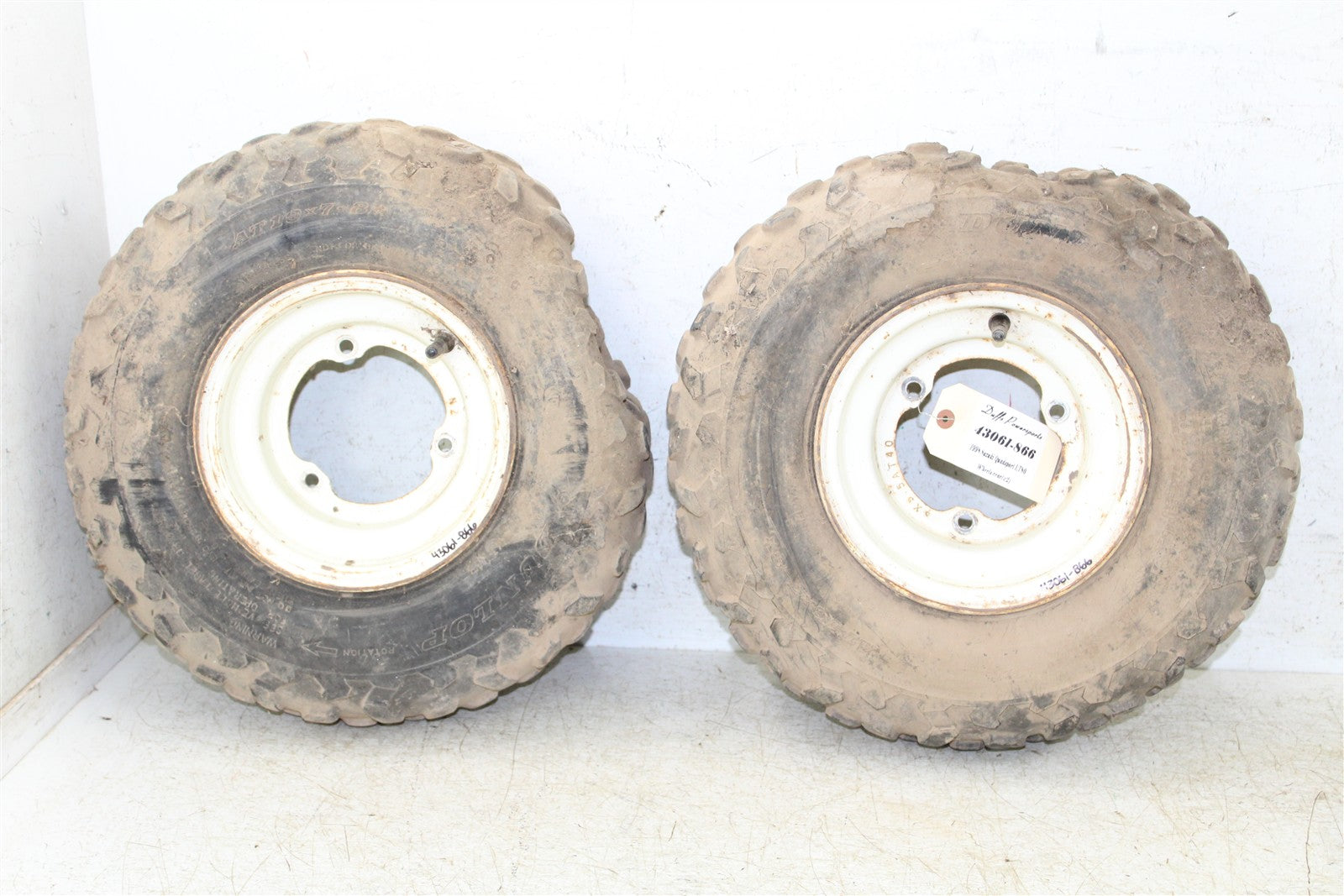 1998 Suzuki Quadsport LT 80 Rear Wheel Set Rims 43061