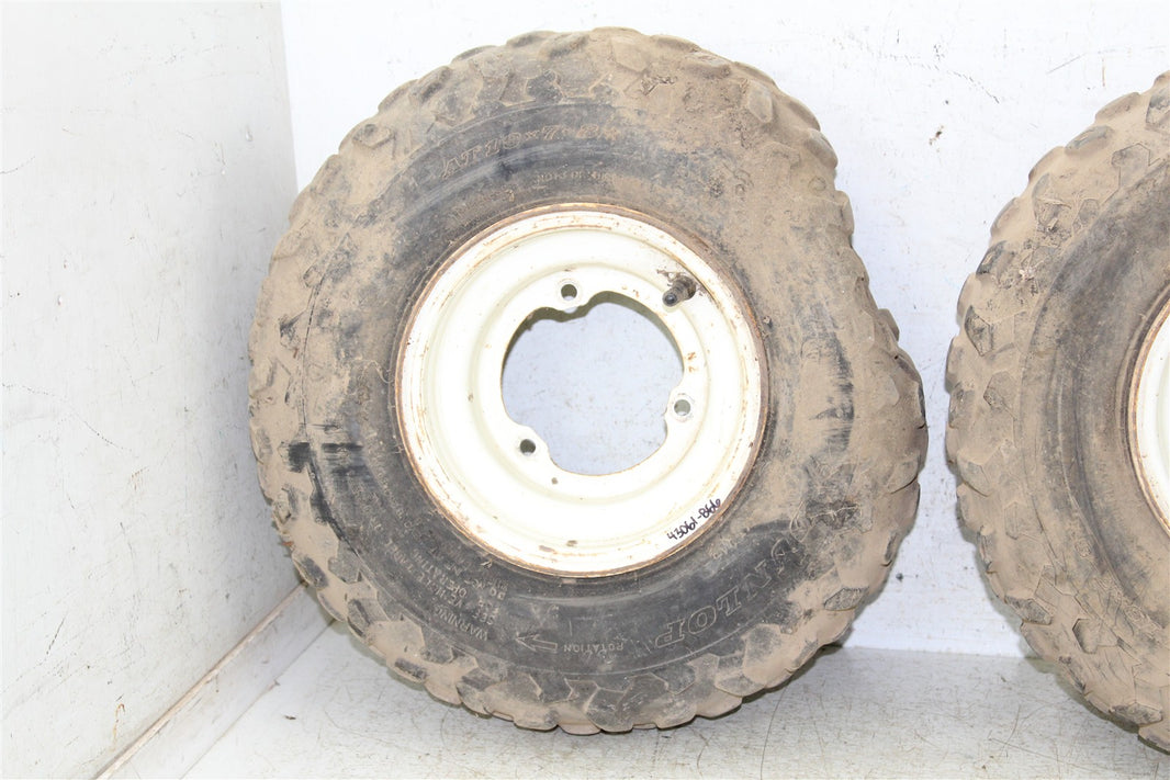 1998 Suzuki Quadsport LT 80 Rear Wheel Set Rims 43061