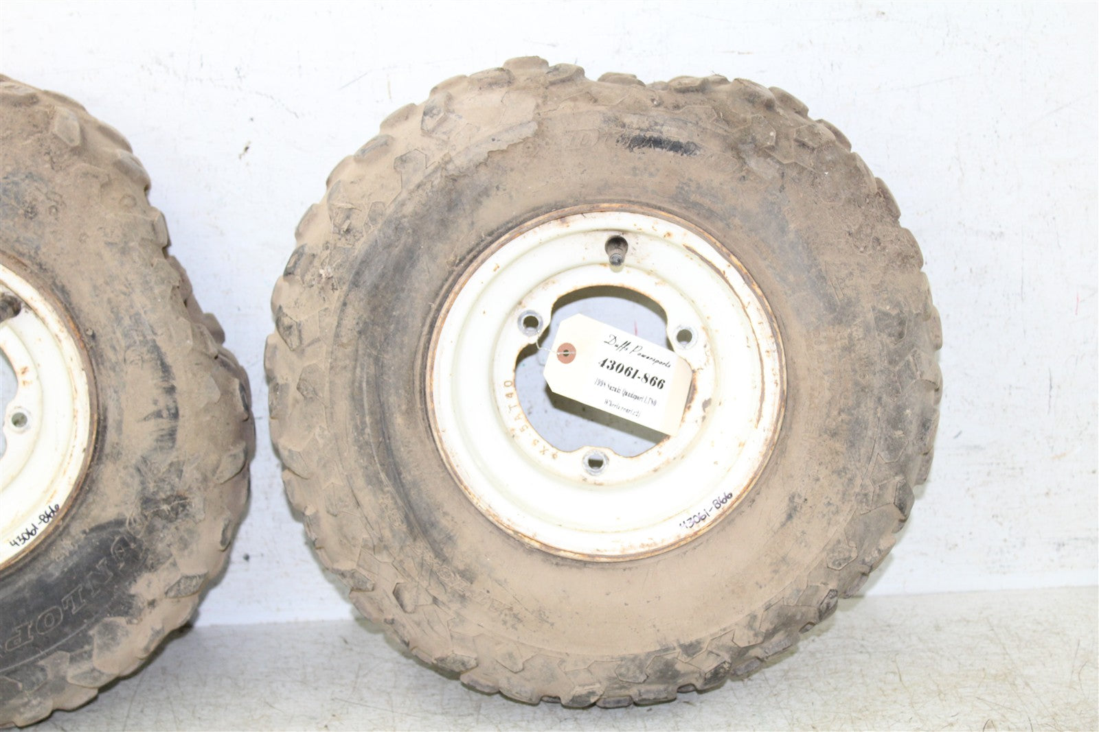 1998 Suzuki Quadsport LT 80 Rear Wheel Set Rims 43061