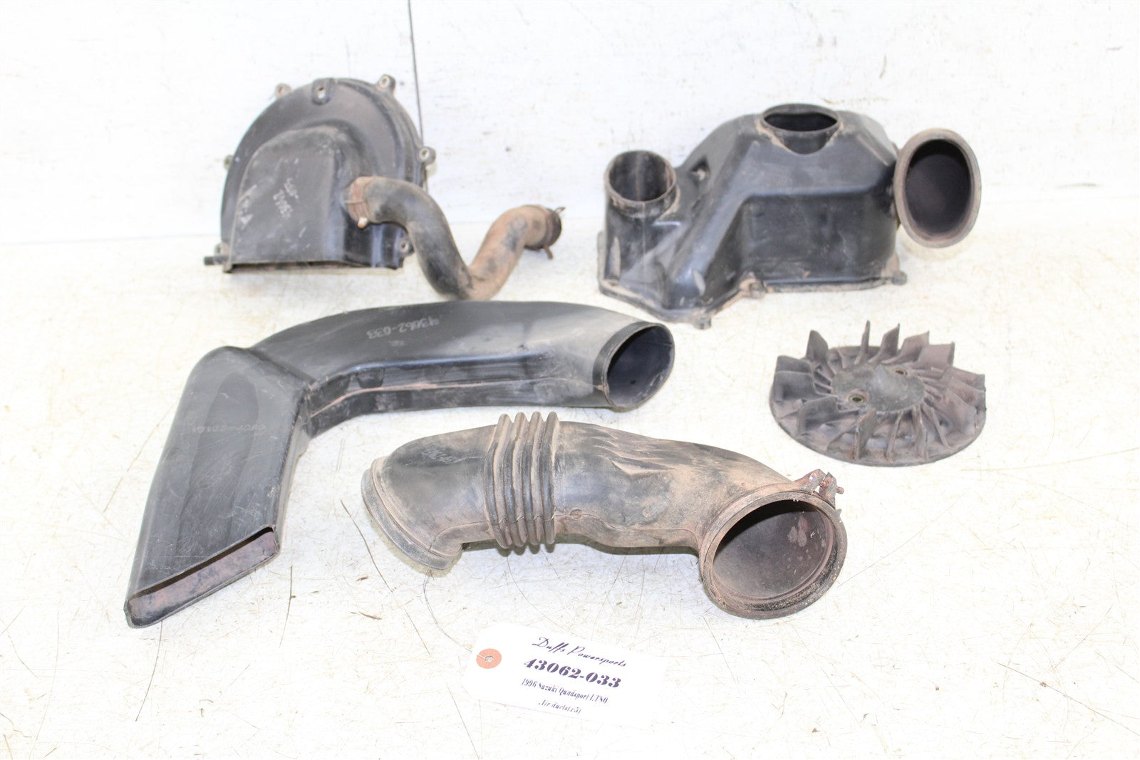 1996 Suzuki Quadsport LT 80 Air Intake Ducts Scoops Boots 43062