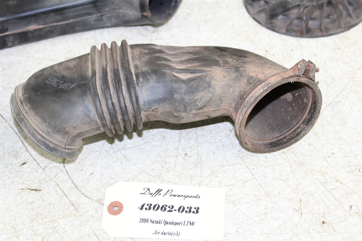 1996 Suzuki Quadsport LT 80 Air Intake Ducts Scoops Boots 43062