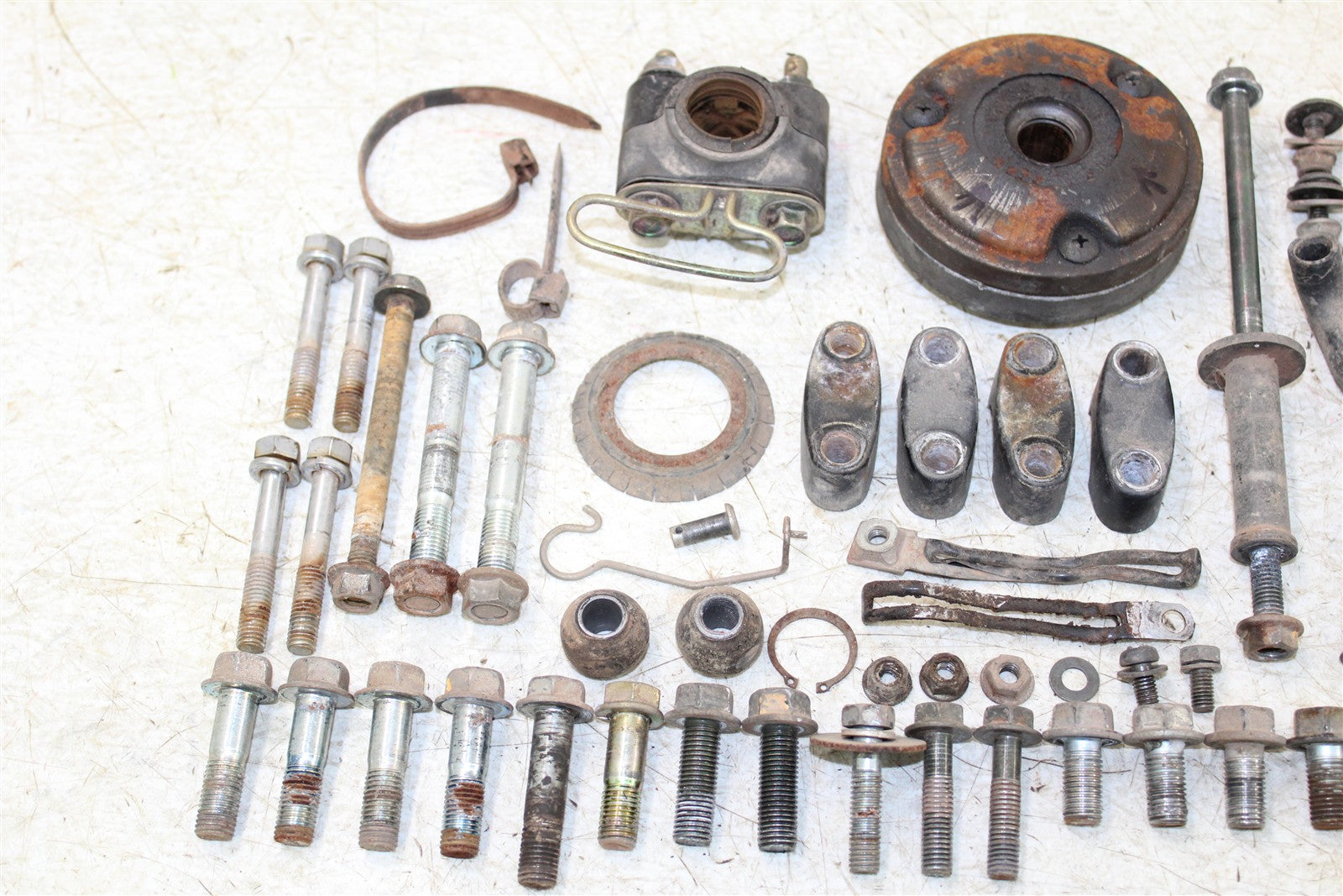 1996 Suzuki Quadsport LT 80 Chassis Bolt Kit Hardware Wire Bracket Mount 43062