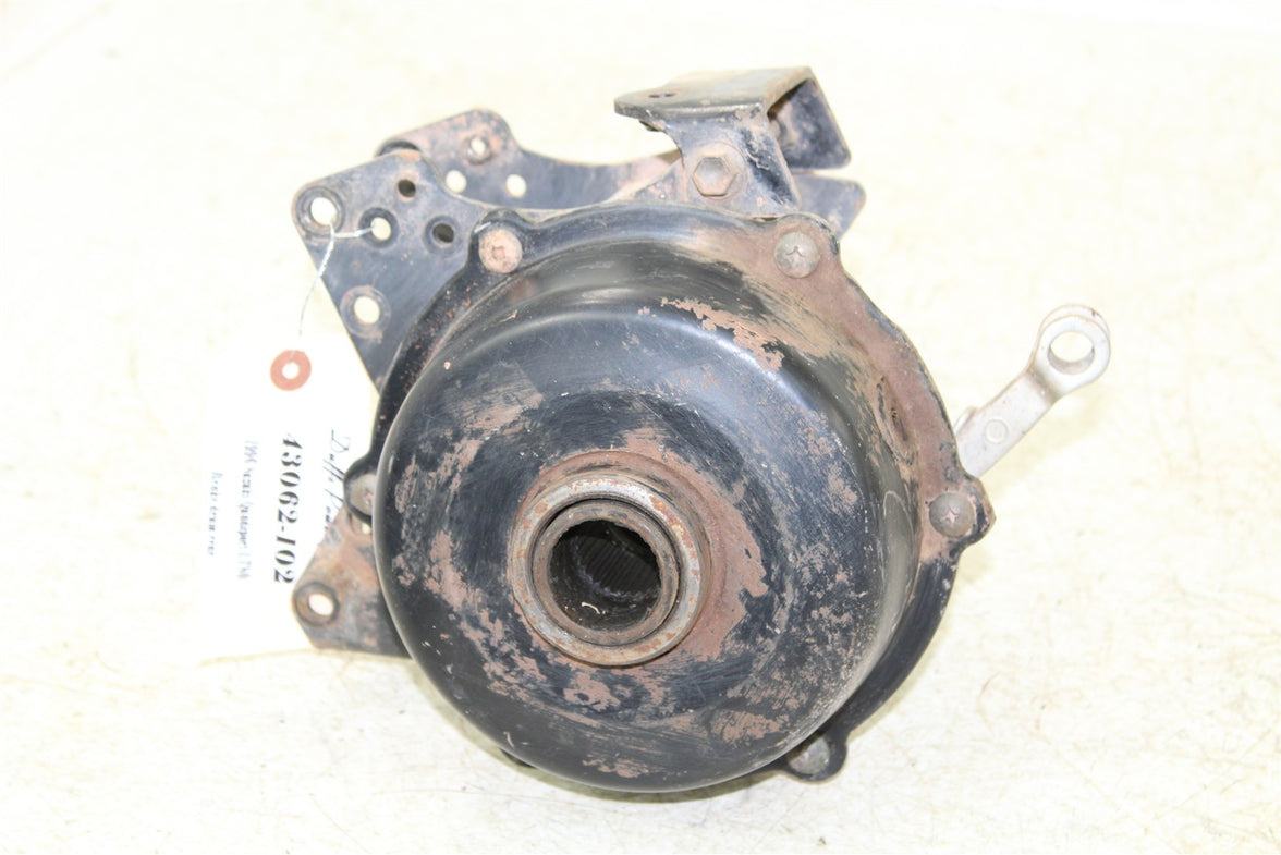1996 Suzuki Quadsport LT 80 Rear Brake Drum Backing Plate Panel Hub 43062
