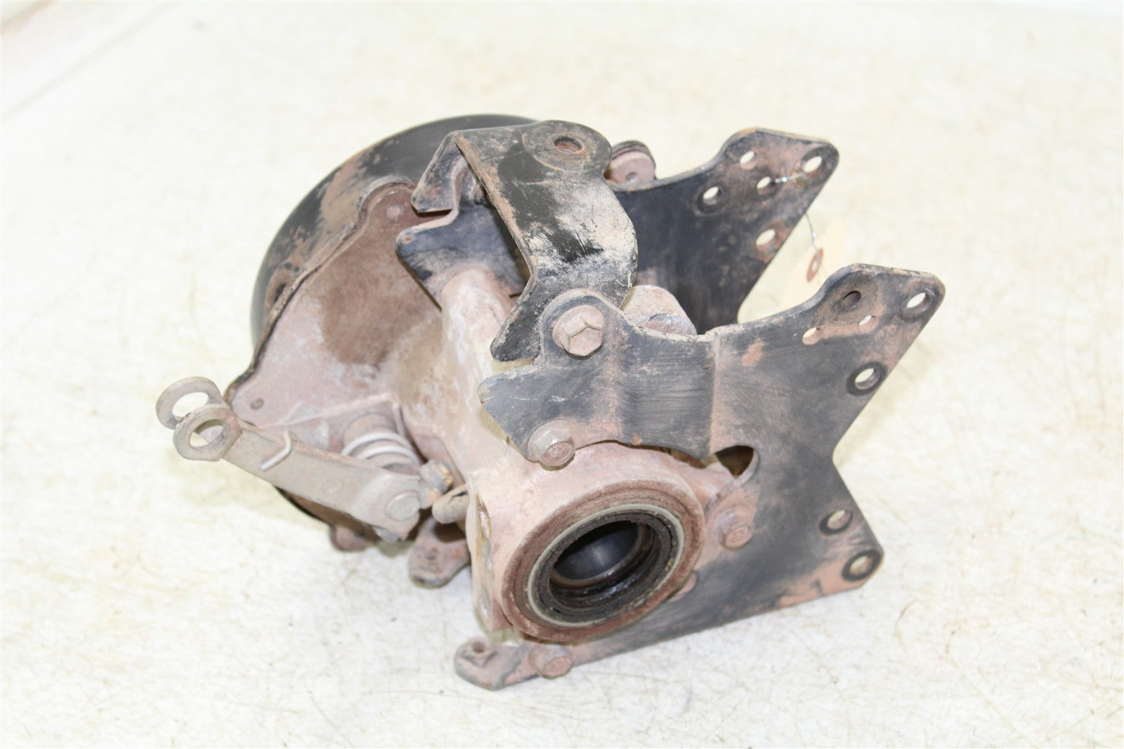 1996 Suzuki Quadsport LT 80 Rear Brake Drum Backing Plate Panel Hub 43062
