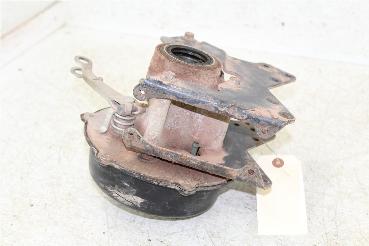 1996 Suzuki Quadsport LT 80 Rear Brake Drum Backing Plate Panel Hub 43062