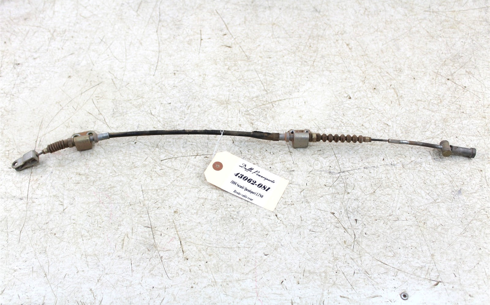 1996 Suzuki Quadsport LT 80 Rear Brake Cable Line 43062