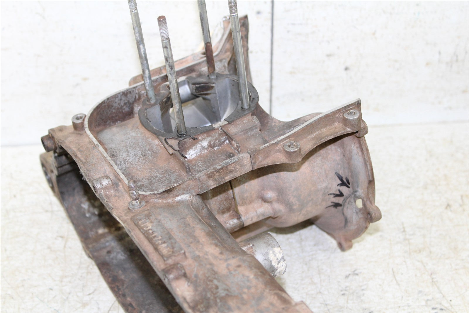 1996 Suzuki Quadsport LT 80 Engine Cases Crankcase Left Right 43062