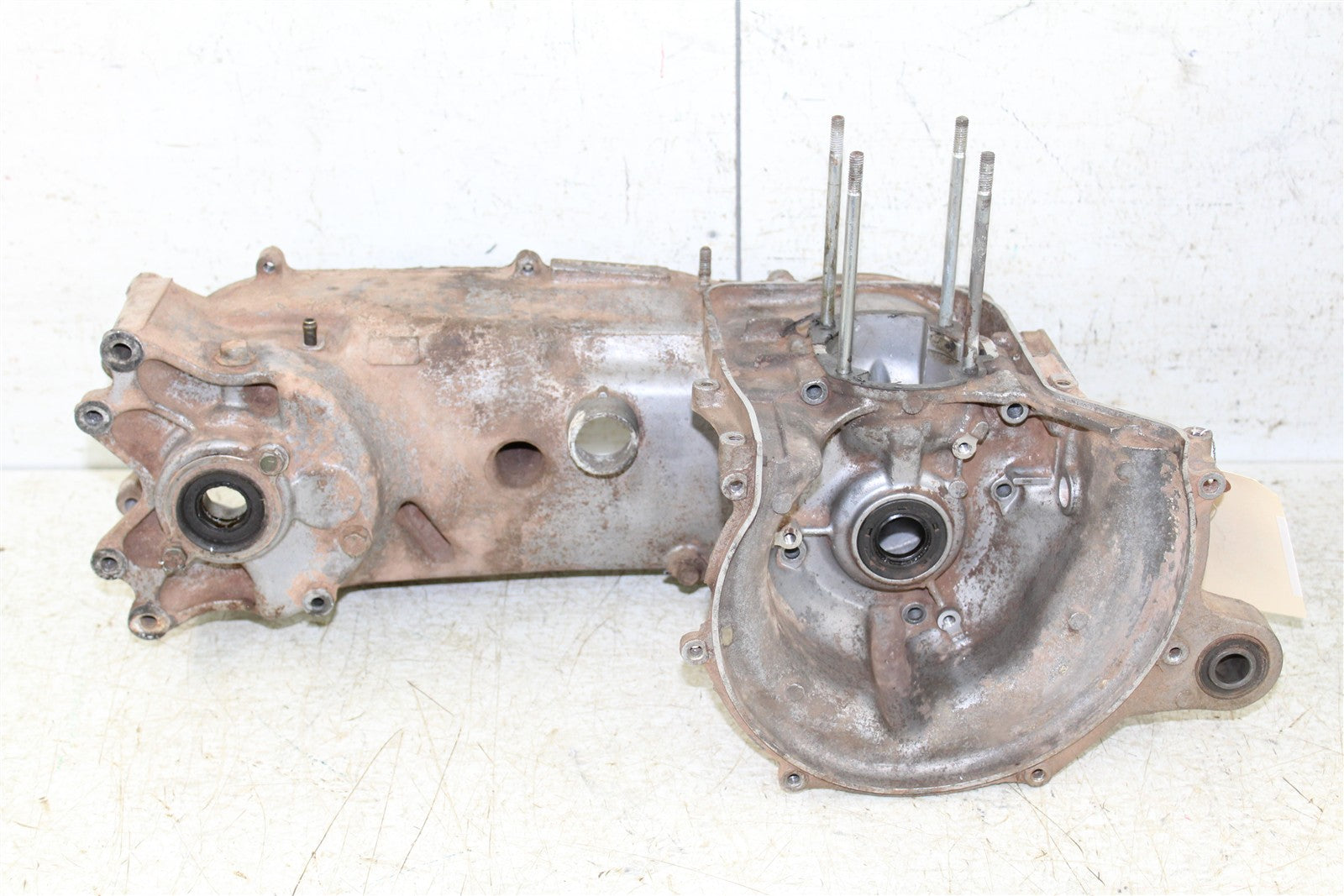 1996 Suzuki Quadsport LT 80 Engine Cases Crankcase Left Right 43062