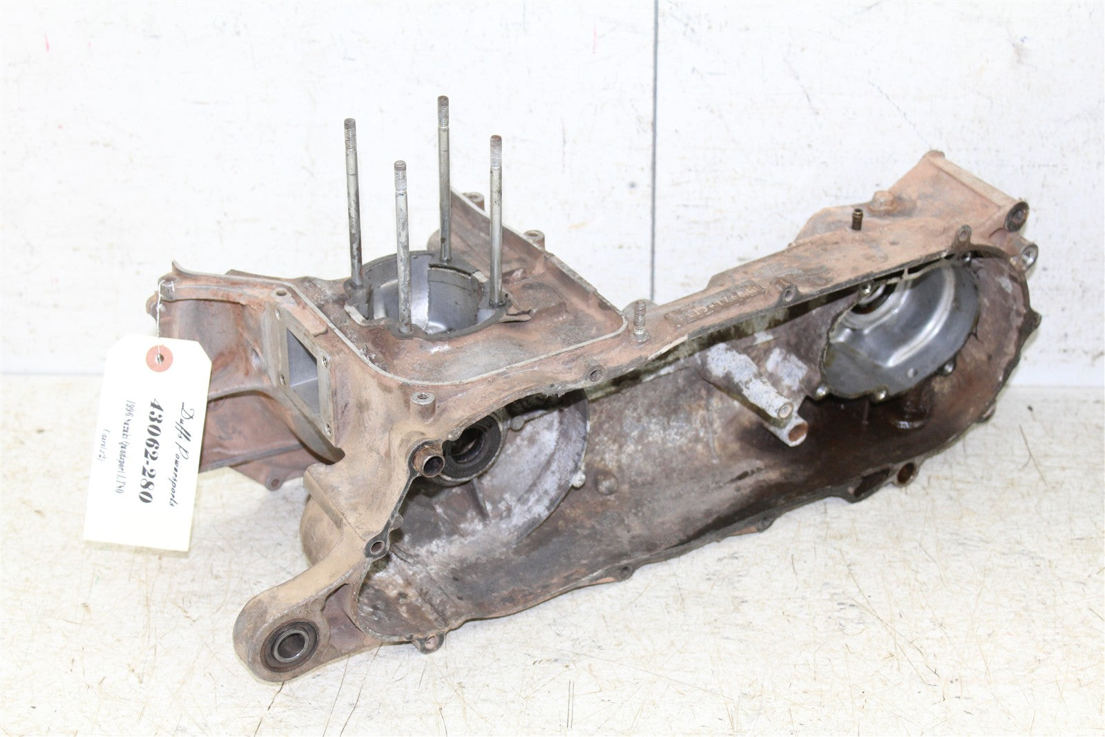 1996 Suzuki Quadsport LT 80 Engine Cases Crankcase Left Right 43062