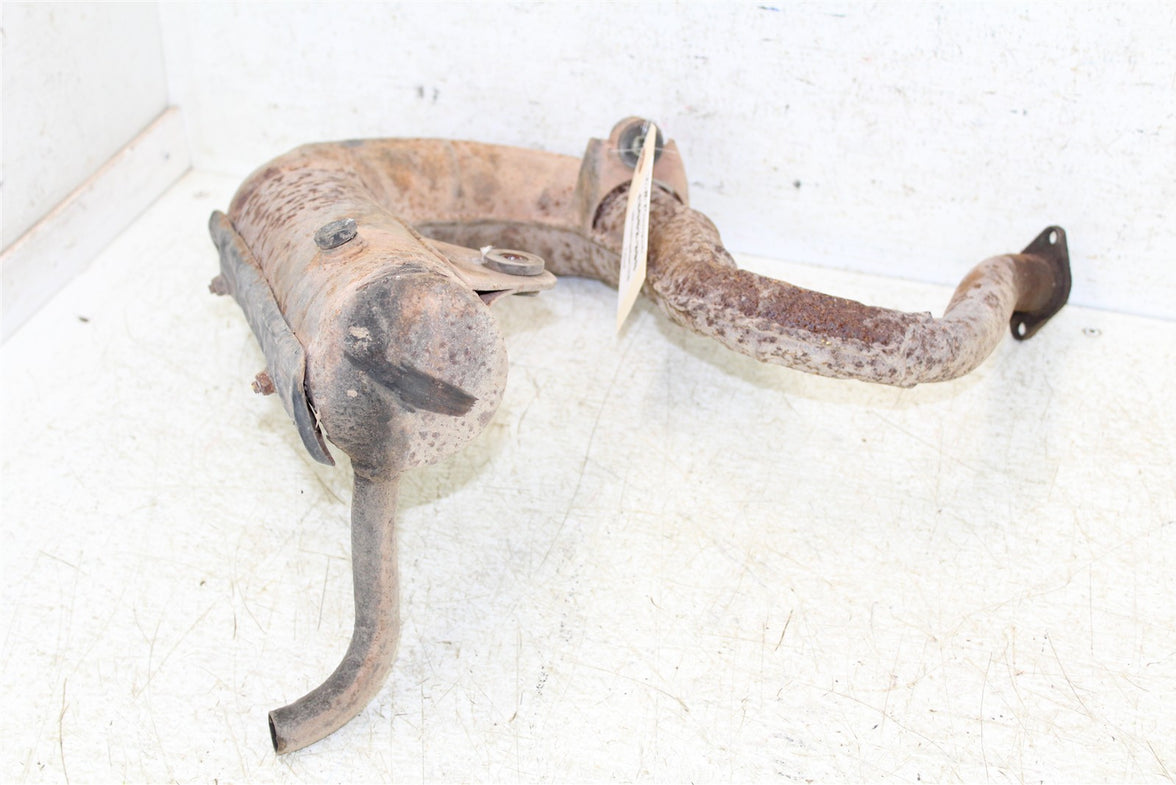 1996 Suzuki Quadsport LT 80 Exhaust Head Pipe Silencer Muffler 43062