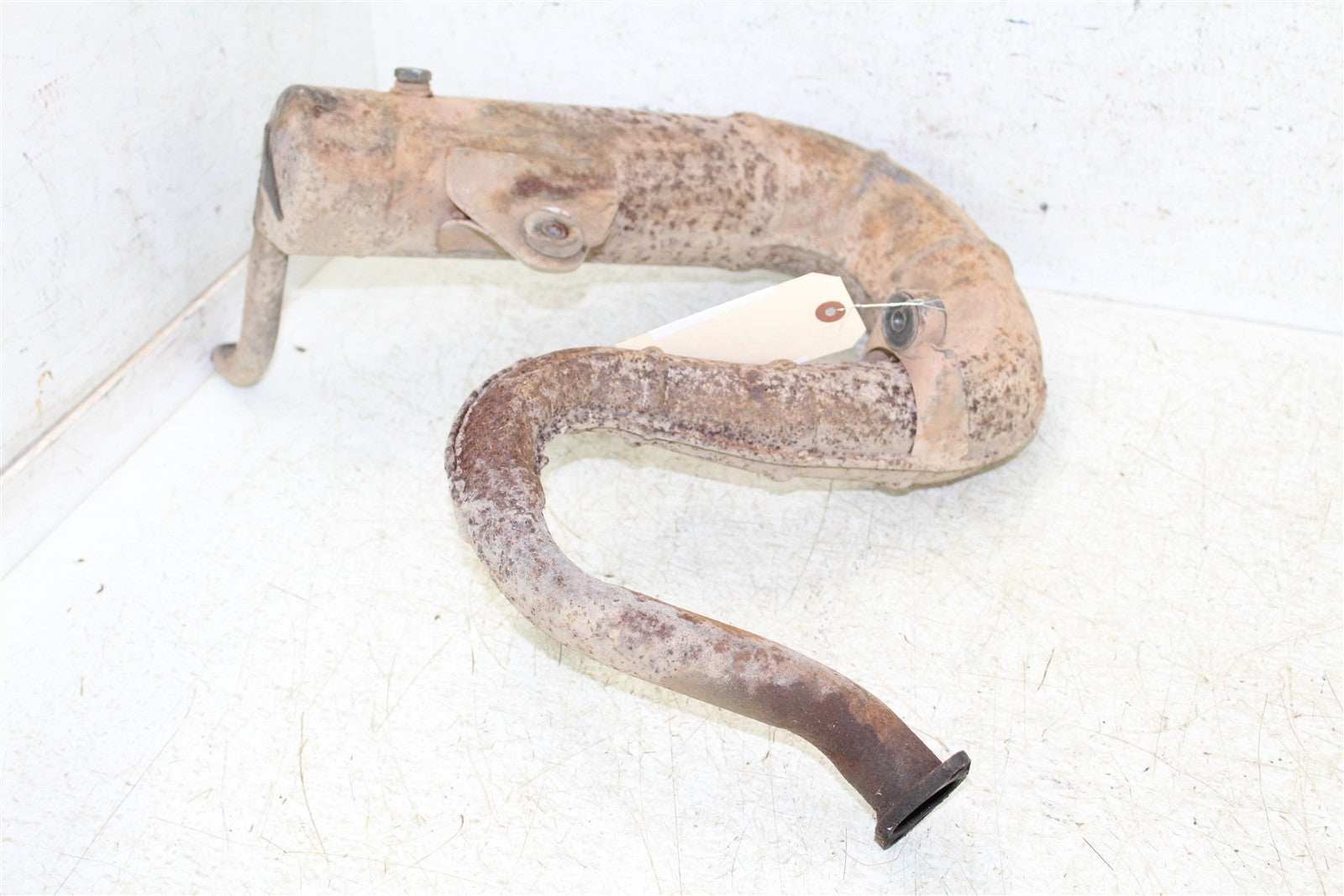 1996 Suzuki Quadsport LT 80 Exhaust Head Pipe Silencer Muffler 43062