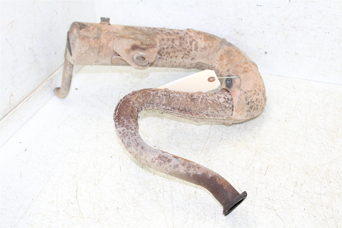 1996 Suzuki Quadsport LT 80 Exhaust Head Pipe Silencer Muffler 43062