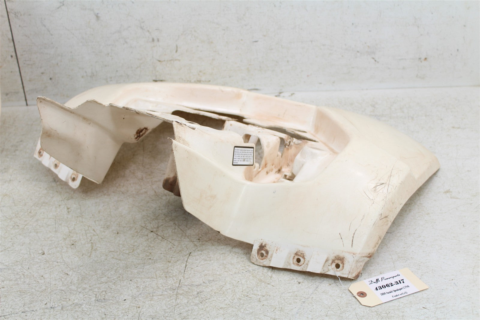 1996 Suzuki Quadsport LT 80 Front & Rear Fender Plastics 43062