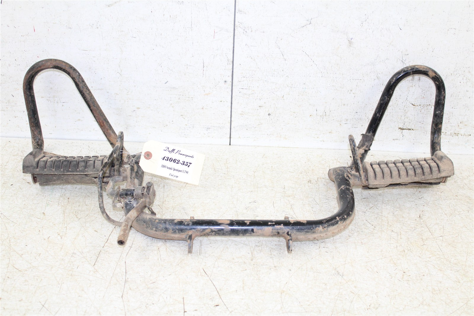 1996 Suzuki Quadsport LT 80 Foot Pegs Rests Set Left Right 43062