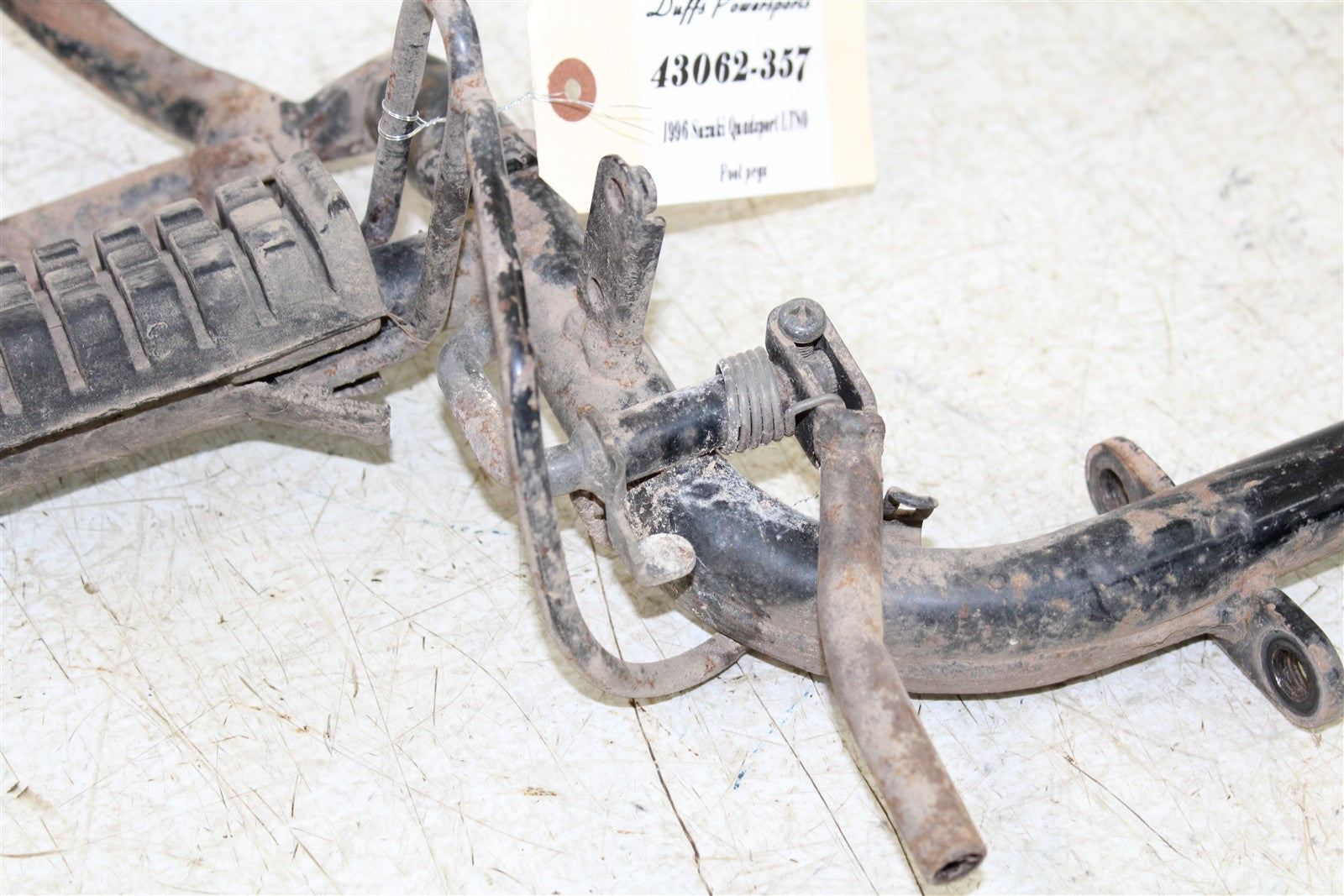 1996 Suzuki Quadsport LT 80 Foot Pegs Rests Set Left Right 43062