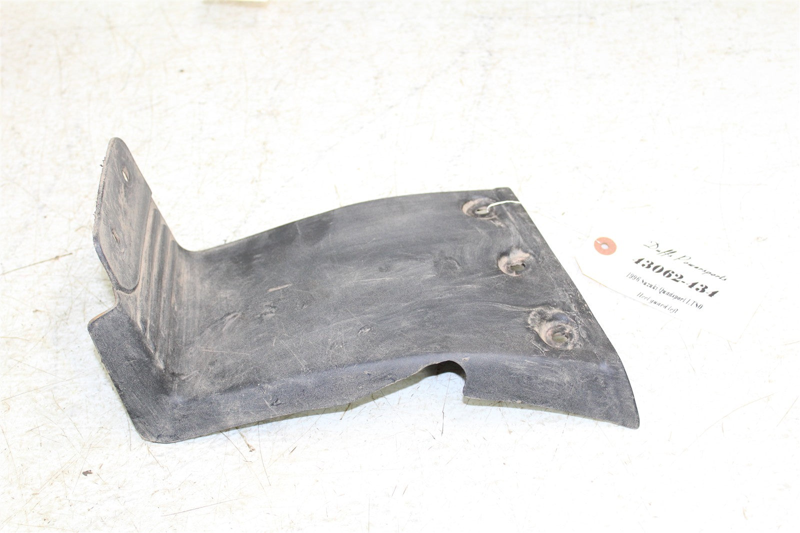 1996 Suzuki Quadsport LT 80 Left Heel Guard Plastic 43062