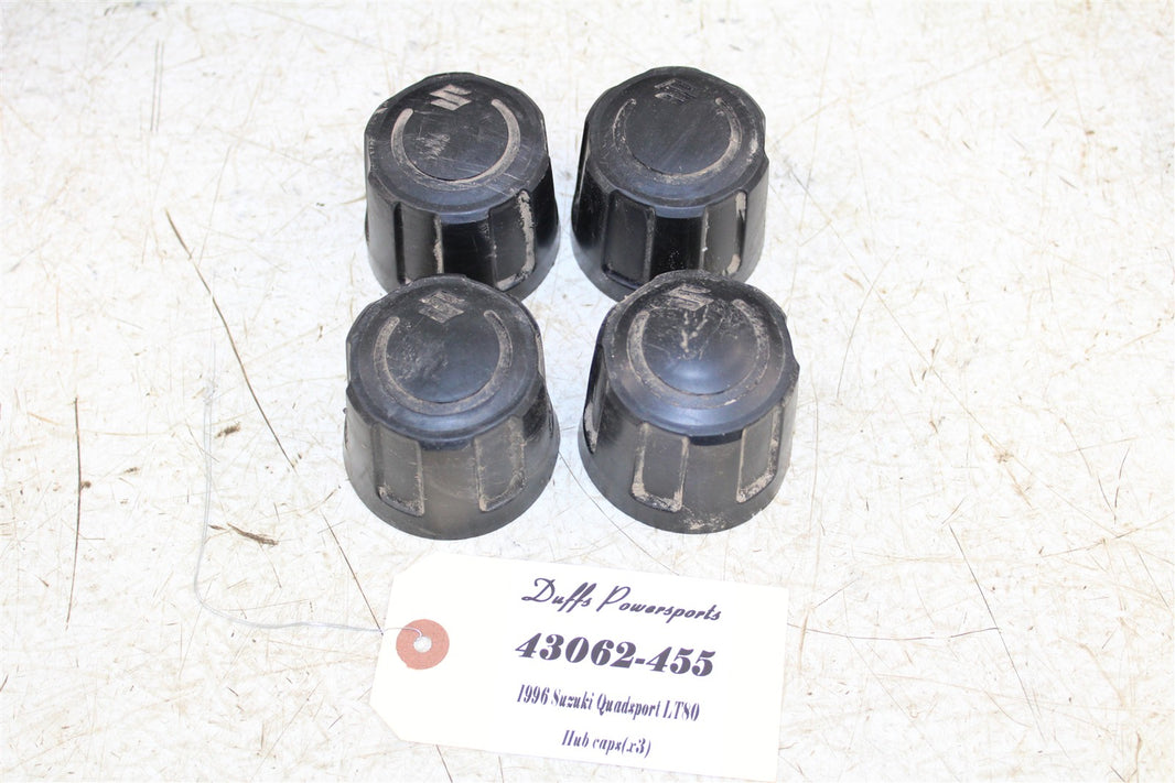 1996 Suzuki Quadsport LT 80 Hub Caps Front Rear 43062