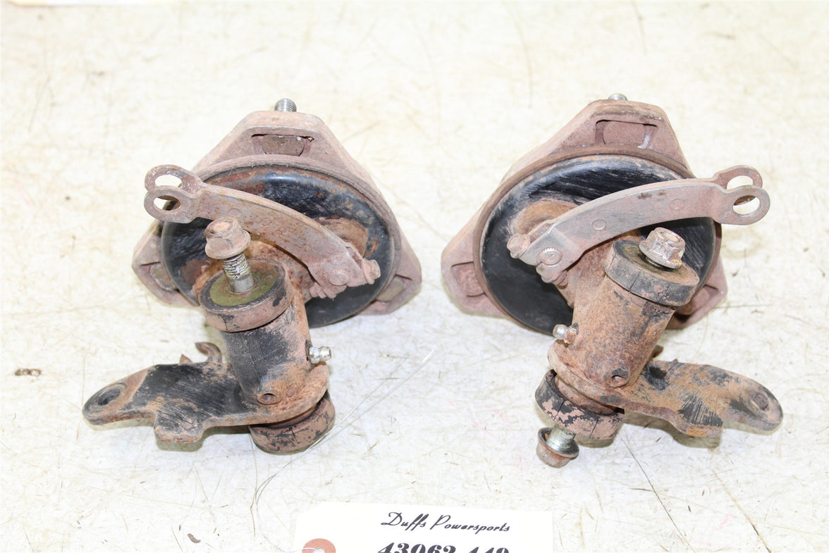 1996 Suzuki Quadsport LT 80 Front Hubs Brake Drums w/ Spindle Knuckles 43062