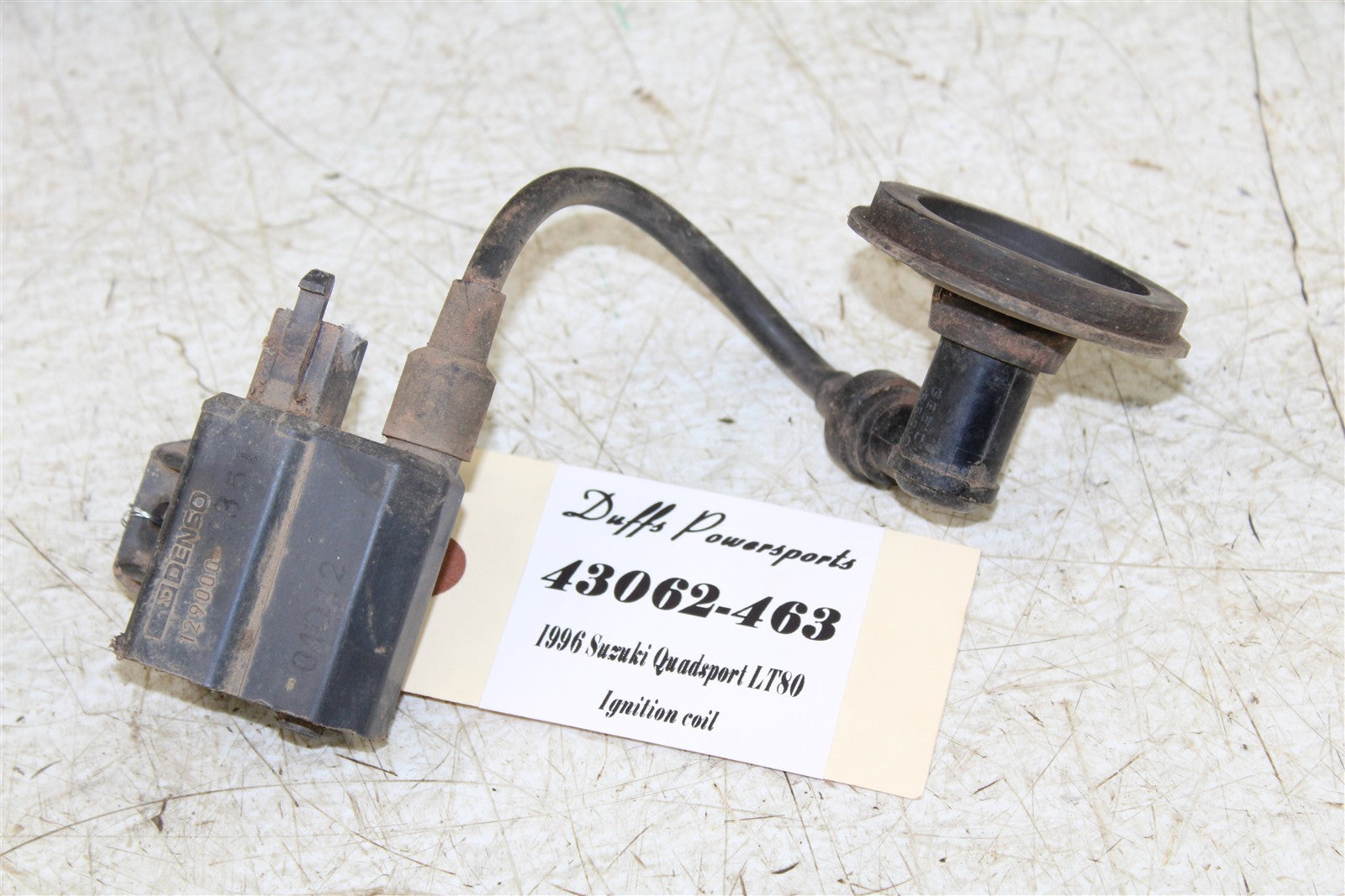 1996 Suzuki Quadsport LT 80 Ignition Coil Wire Spark Plug Boot 43062