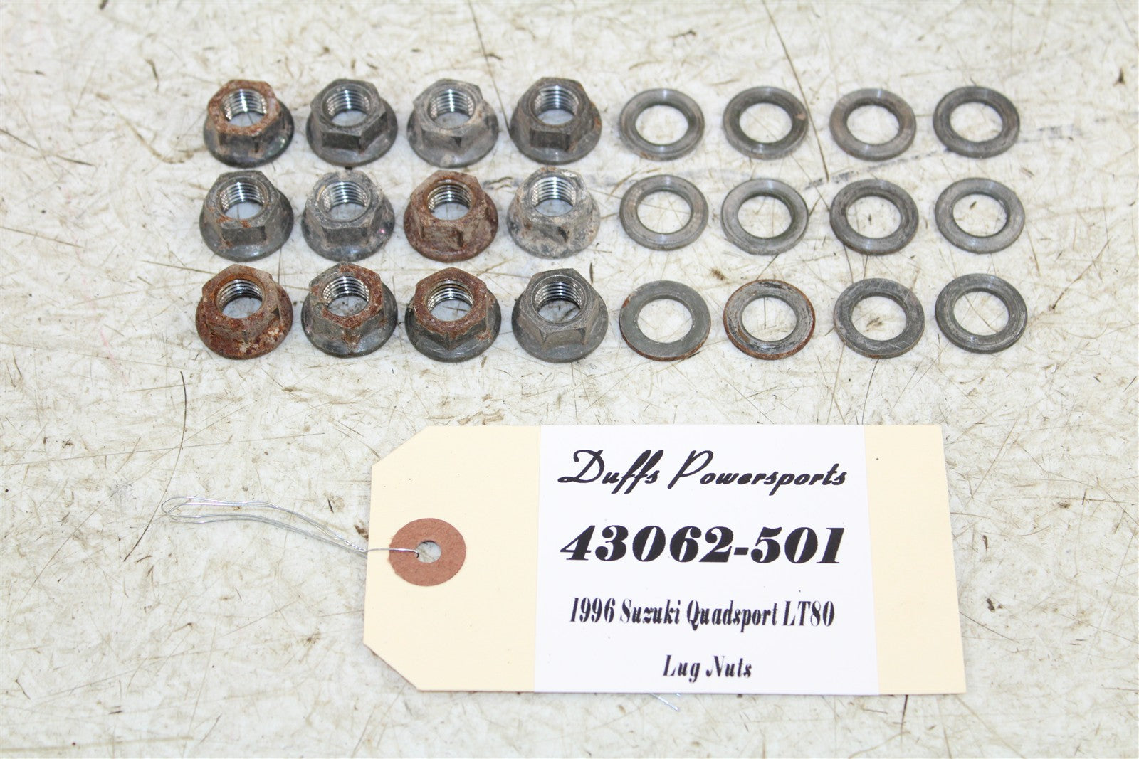 1996 Suzuki Quadsport LT 80 Lug Nuts 43062