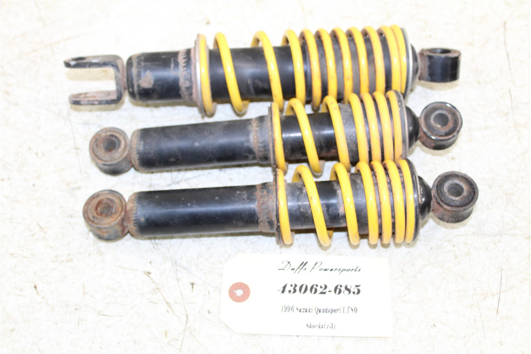 1996 Suzuki Quadsport LT 80 Front & Rear Shocks Spring Absorber Left Right 43062