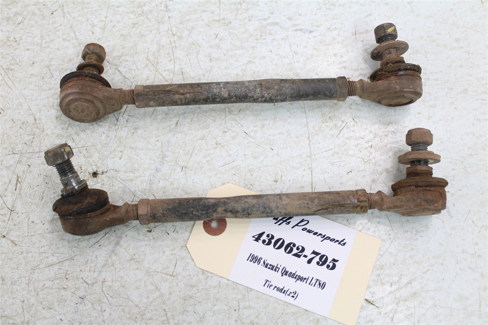 1996 Suzuki Quadsport LT 80 Tie Rods Ends Left Right 43062