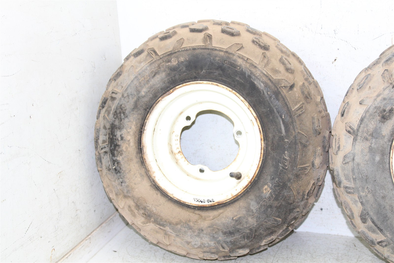 1996 Suzuki Quadsport LT 80 Front Wheel Set Rims 43062