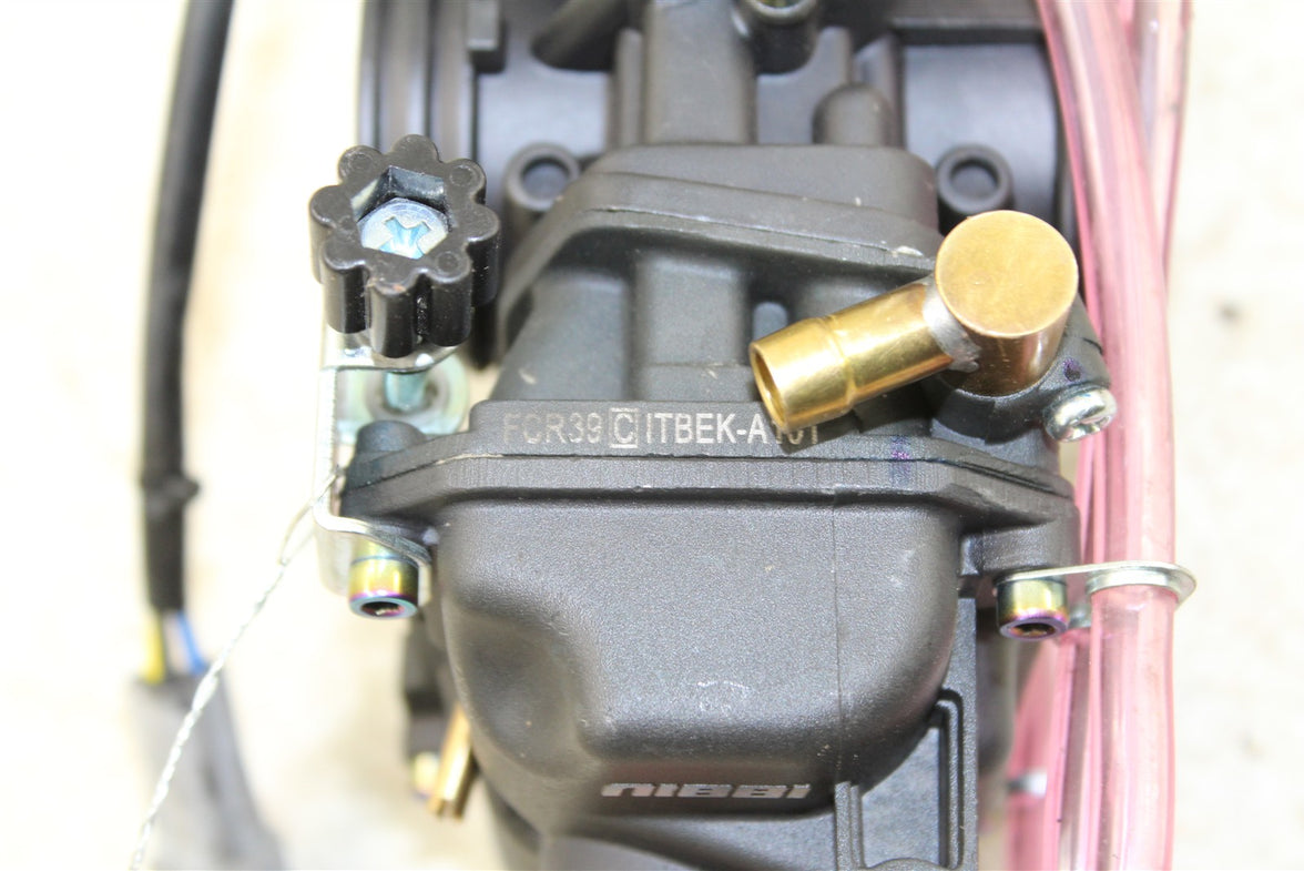 2004 Honda CRF 450R NIBBI FCR 39 Carburetor Carb Fuel Intake Bowl Jets 50127