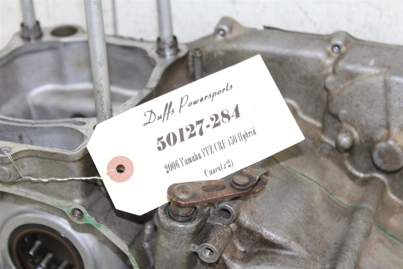 2004 Honda CRF 450R Engine Cases Crankcase Motor Left Right 50127