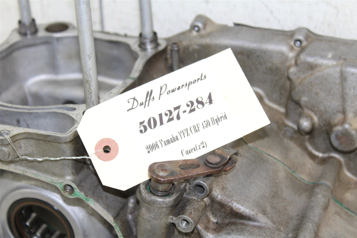 2004 Honda CRF 450R Engine Cases Crankcase Motor Left Right 50127