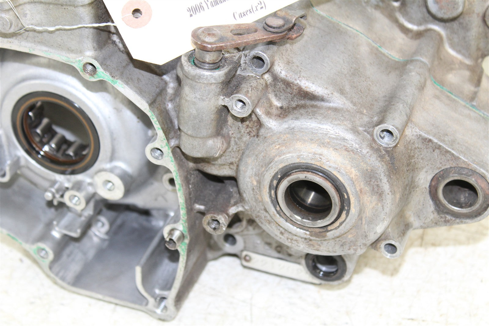 2004 Honda CRF 450R Engine Cases Crankcase Motor Left Right 50127