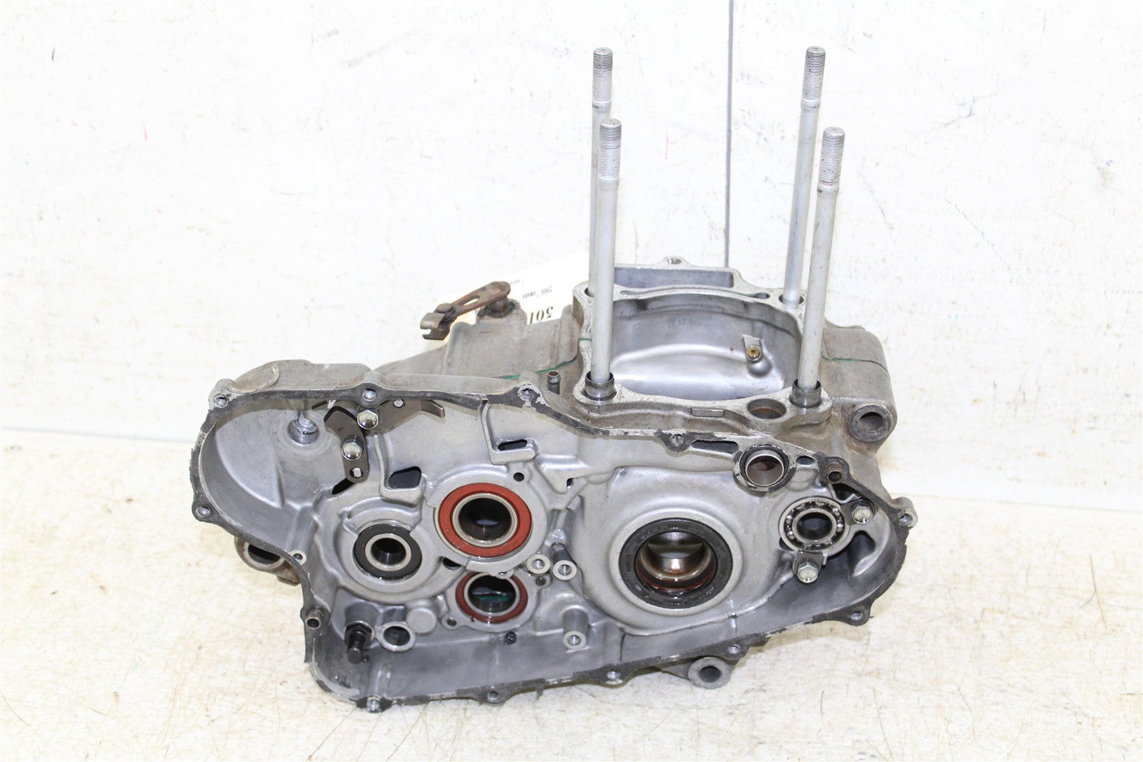 2004 Honda CRF 450R Engine Cases Crankcase Motor Left Right 50127