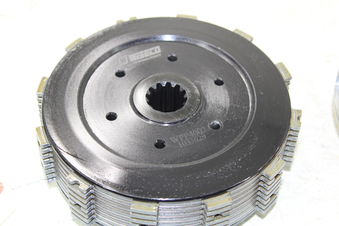 2004 Honda CRF 450R Clutch Basket w/ Wiseco Inner Hub Pressure Plate 50127