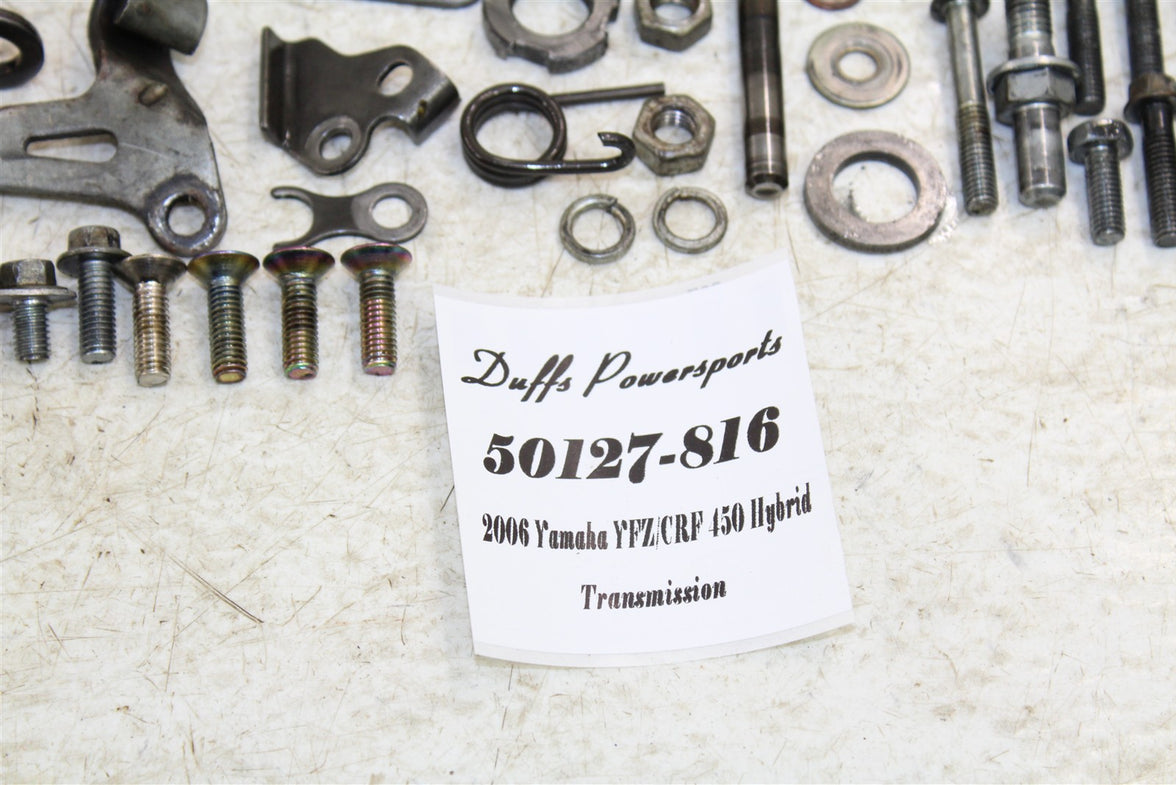 2004 Honda CRF 450R Transmission Gears Shaft Shift Drum 50127
